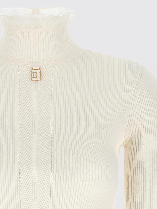26FW 엘리자베타프랜치 롱 원피스 AM21B66E2 193 White - ELISABETTA FRANCHI
