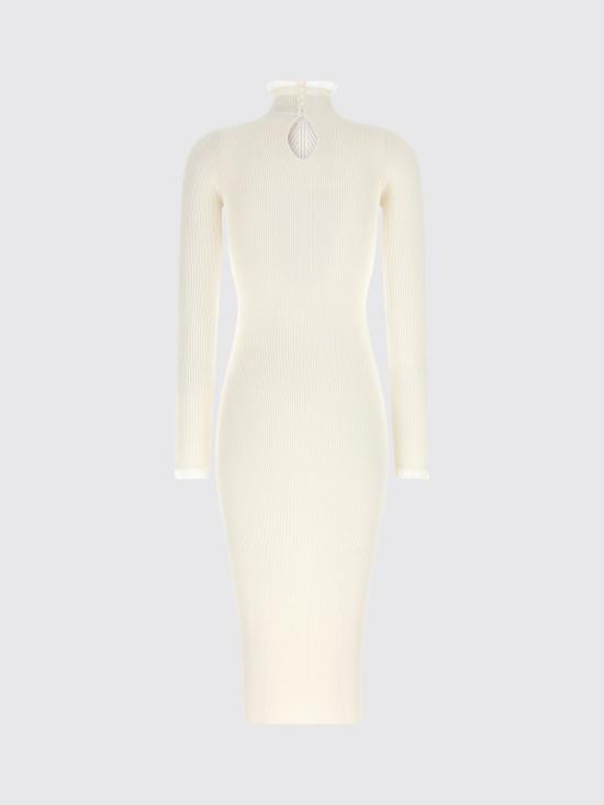 26FW 엘리자베타프랜치 롱 원피스 AM21B66E2 193 White - ELISABETTA FRANCHI