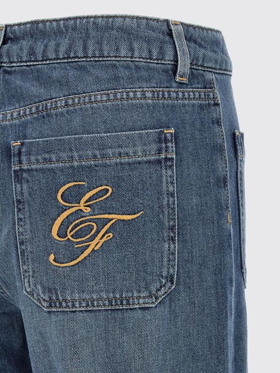 26FW 엘리자베타프랜치 데님 팬츠 PJ17I66E2 139 Blue - ELISABETTA FRANCHI