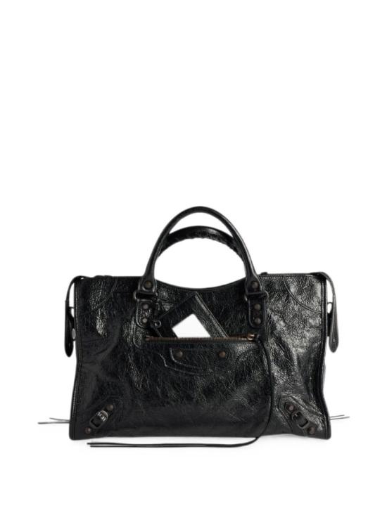26FW 발렌시아가 르 시티 백 8657602ACFH6154 Black - BALENCIAGA