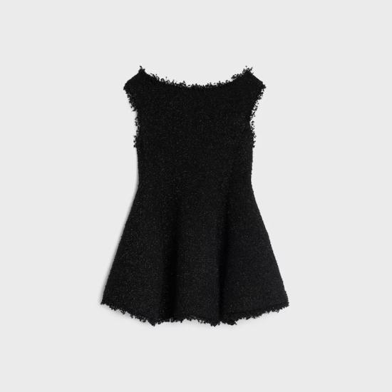 26SS 셀린느 점프수트 ULT 009213 NOIR S BLACK