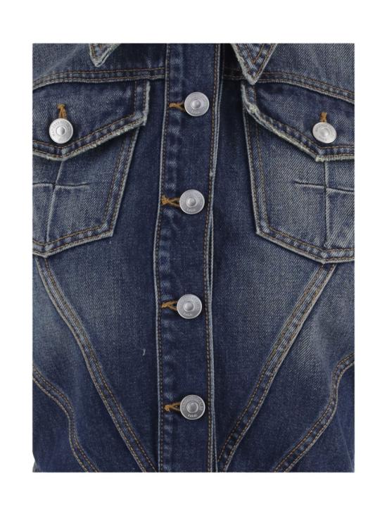26FW 마티에르 페칼 데님 자켓 MAT03J1121 Grey - MATIERES FECALES