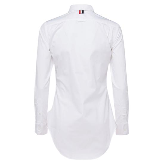 26FW 톰브라운 클래식 코튼 포플린 RWB 트리밍 셔츠 FLL005E03113100 White - THOM BROWNE