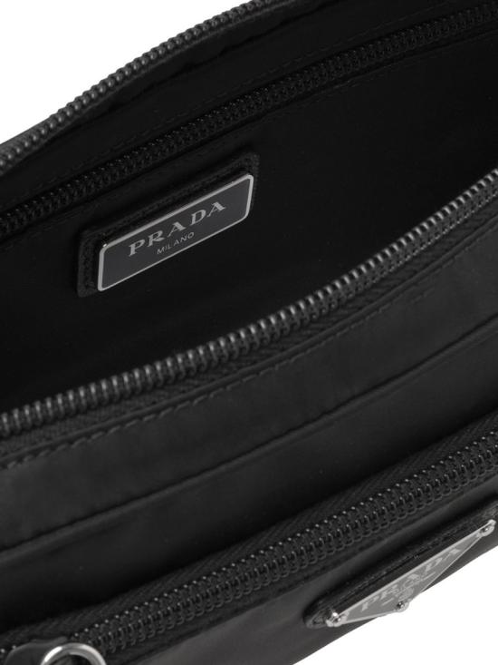 26FW 프라다 리나일론 사피아노 레더 벨트백 2VL9772DMGV WOOF0002 Black - PRADA