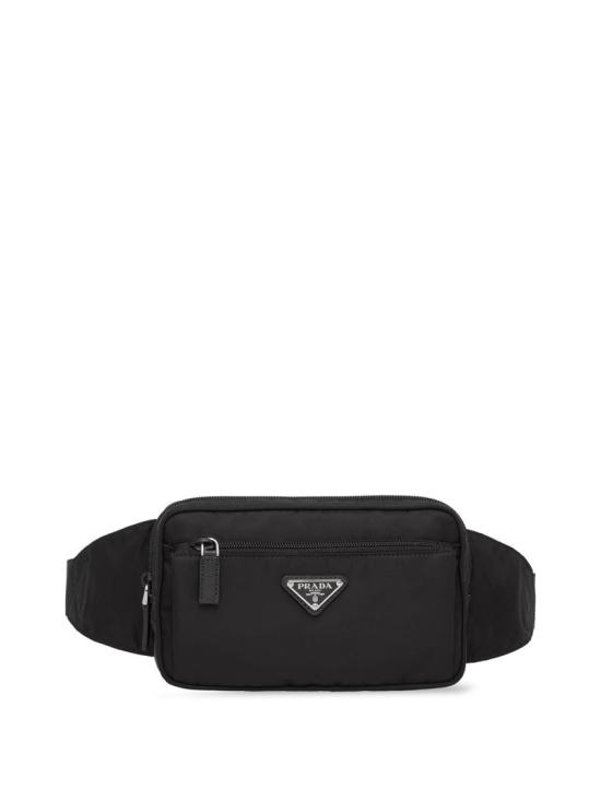 26FW 프라다 리나일론 사피아노 레더 벨트백 2VL9772DMGV WOOF0002 Black