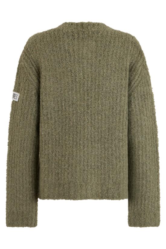 26FW MM6 메종마르지엘라 스웨터 S62HL0055M13342701 green - MM6 MAISON MARGIELA