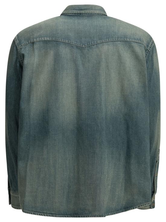26FW 아프레쎄 데님 셔츠 26AAP0219INDIGO LIGHT BLUE - A.PRESSE