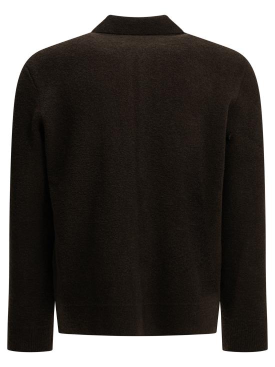 26FW 딸리아토레 집업 니트 KEIDAIPWI2614MORO BROWN - TAGLIATORE
