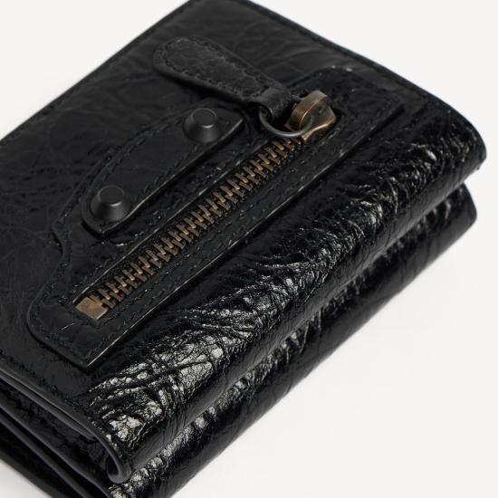 26SS 발렌시아가 명함지갑 ULT 009243 NOIR TU BLACK - BALENCIAGA