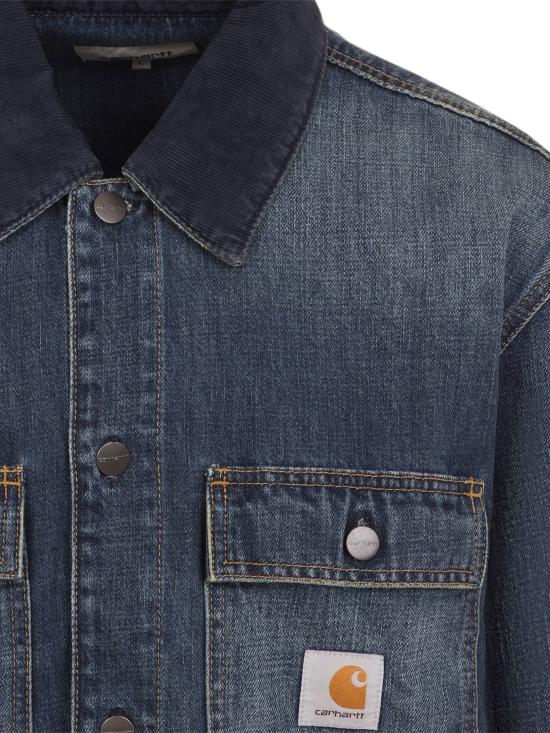 26FW 칼하트 WIP 데님 자켓 I037532CO 4534Q BLUE - CARHARTT WIP