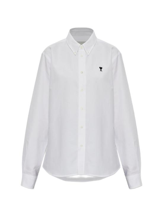 26FW 아미 긴팔 셔츠 USH878CO0031 168 WHITE