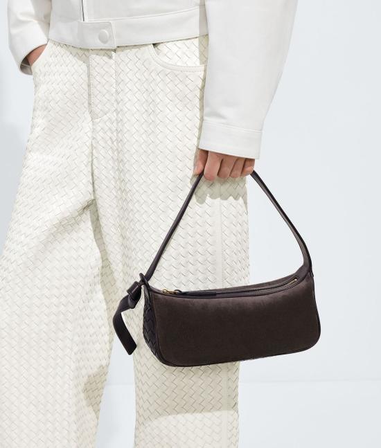 26FW 보테가베네타 노도 숄더 백 노도 숄더 백 876370V6T61 2028 BROWN - BOTTEGA VENETA