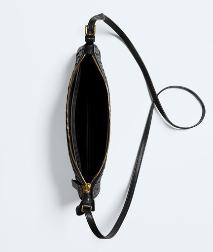 26FW 보테가베네타 크로스백 876625V0HW0 1007 BLACK - BOTTEGA VENETA