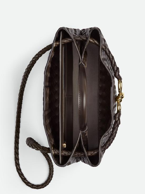 26FW 보테가베네타 미디움 안디아모 백 766016VCPP1 2272 BROWN - BOTTEGA VENETA