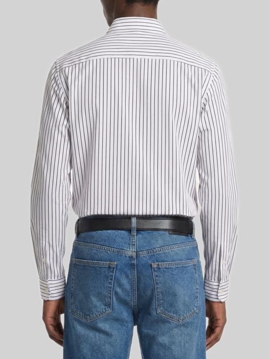 26FW 생로랑 긴팔 셔츠 867719Y2O11 9787 WHITE - SAINT LAURENT