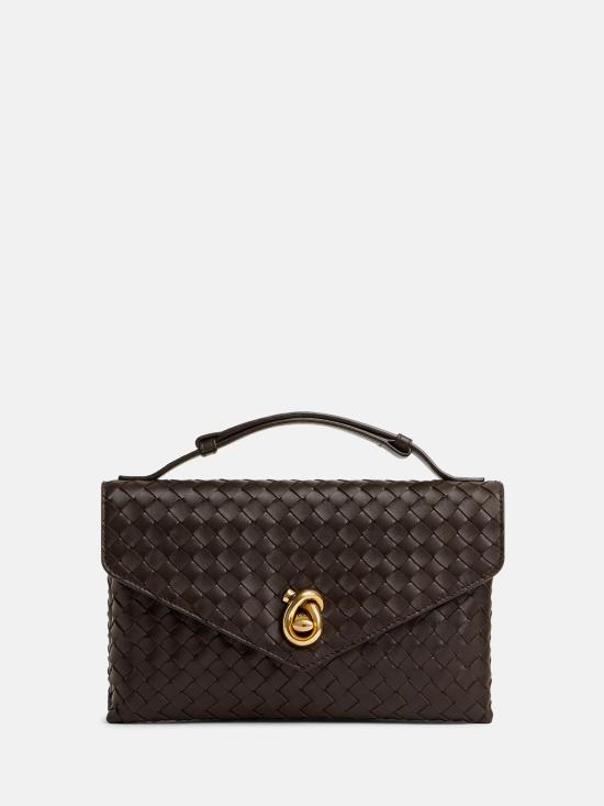 26FW 보테가베네타 노트 락 크로스바디백 817191V08Z0 2190 BROWN