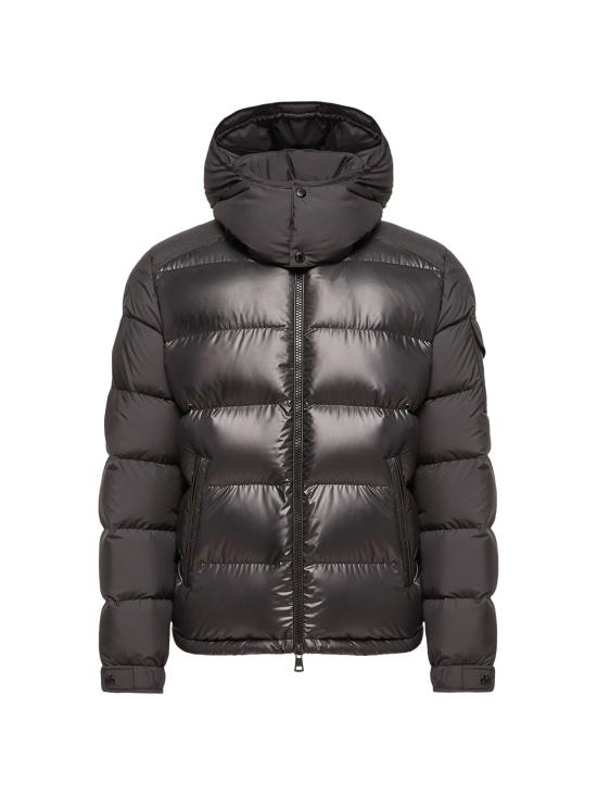 26FW 몽클레어 마야 후드 쇼트 다운 자켓 마야 후드 쇼트 다운 자켓 L20911A00138597YX 999 BLACK