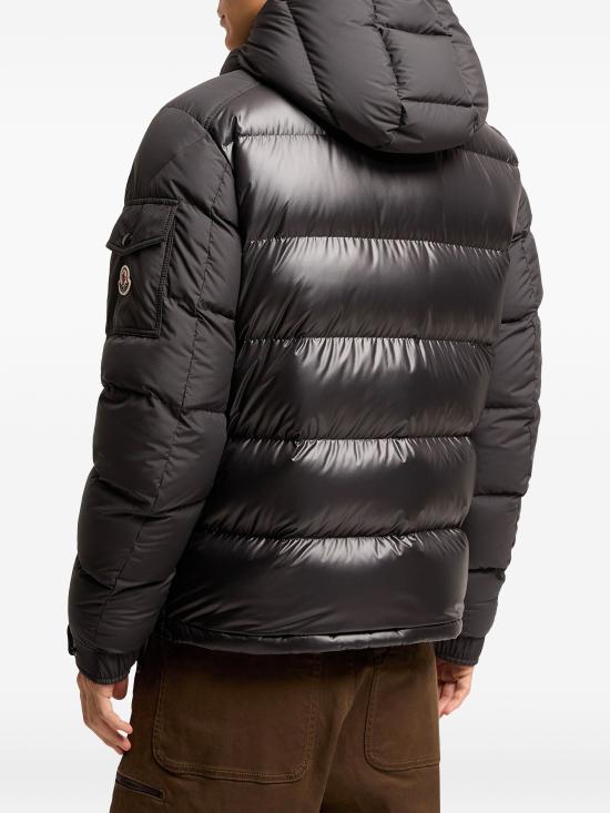 26FW 몽클레어 마야 후드 쇼트 다운 자켓 마야 후드 쇼트 다운 자켓 L20911A00138597YX 999 BLACK - MONCLER