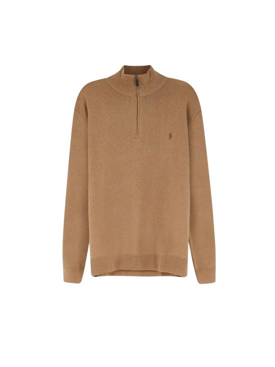 26FW 폴로 랄프로렌 집업 니트 710876756 505 BROWN