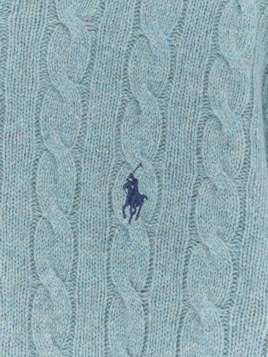 26FW 폴로 랄프로렌 케이블 니트 스웨터 710876762 506 BLUE - POLO RALPH LAUREN