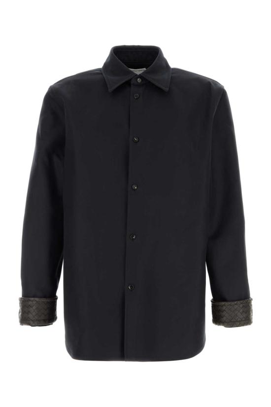 26FW 보테가베네타 긴팔 셔츠 875561V6CK0 4071 BLACK