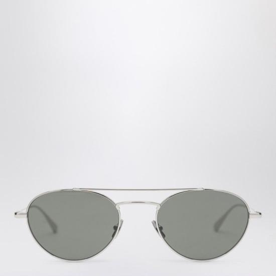 26FW 생로랑 메탈 라운드 선글라스 843062Y9969 8100 SILVER