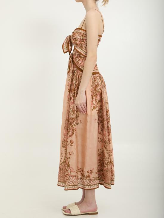 26FW 짐머만 롱 원피스 8062DSS261PPSFL PINK - ZIMMERMANN