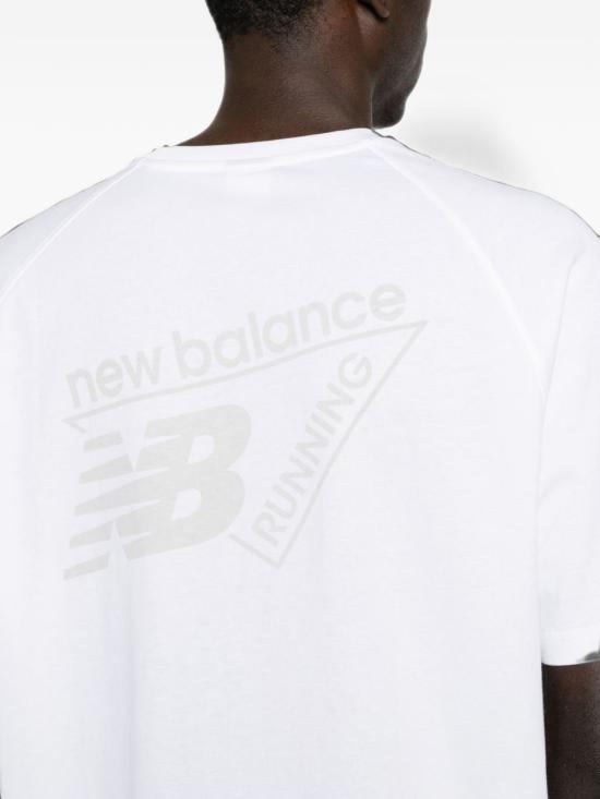 26FW 뉴발란스 반팔 티셔츠 MT62F506WT WHITE - NEW BALANCE