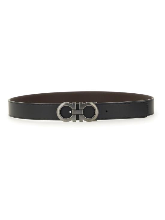  살바토레 페라가모 가죽 벨트 464231 675542017 BLACK - SALVATORE FERRAGAMO