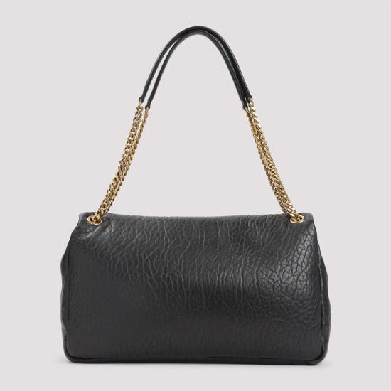  생로랑 그레인 램스킨 칼립소 라지백 777399 AACYT1000 BLACK - SAINT LAURENT
