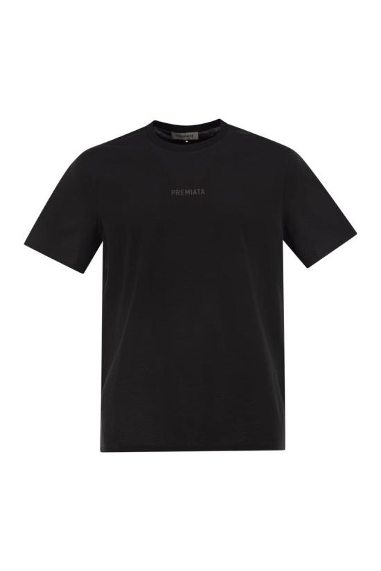26FW 프리미아타 반팔 티셔츠 PA1027 JERSEY BLACK JERSEYBLACK