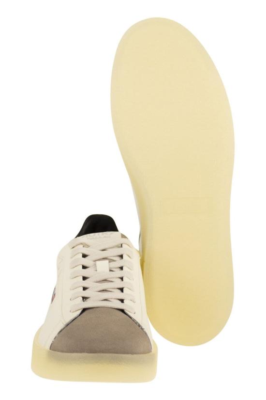 26FW 오트리 Dallas 달라스 로우 스니커즈 ADLMFD02 WHITE BLACK - AUTRY