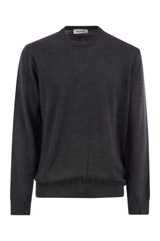 26FW 프리미아타 스웨터 PMG48 ANTHRACITE MELANGE ANTHRACITEMELANGE GREY