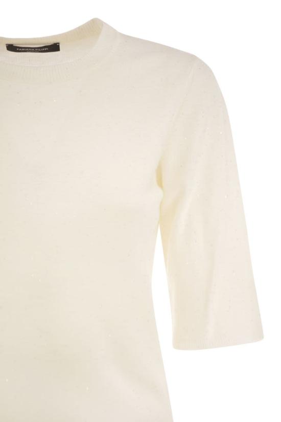 26FW 파비아나 필리피 스웨터 MAD216F092D722 0142 WHITE - FABIANA FILIPPI
