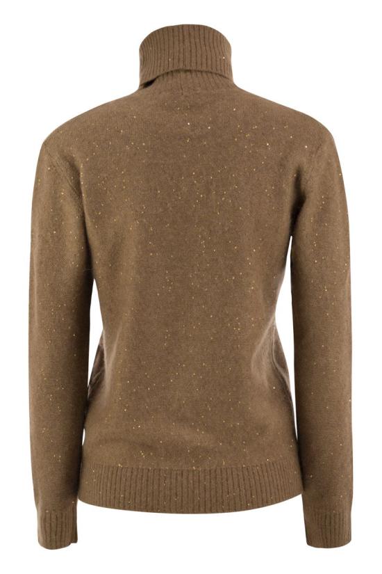 26FW 파비아나 필리피 터틀넥 MAD226F098D296 1268 BROWN - FABIANA FILIPPI