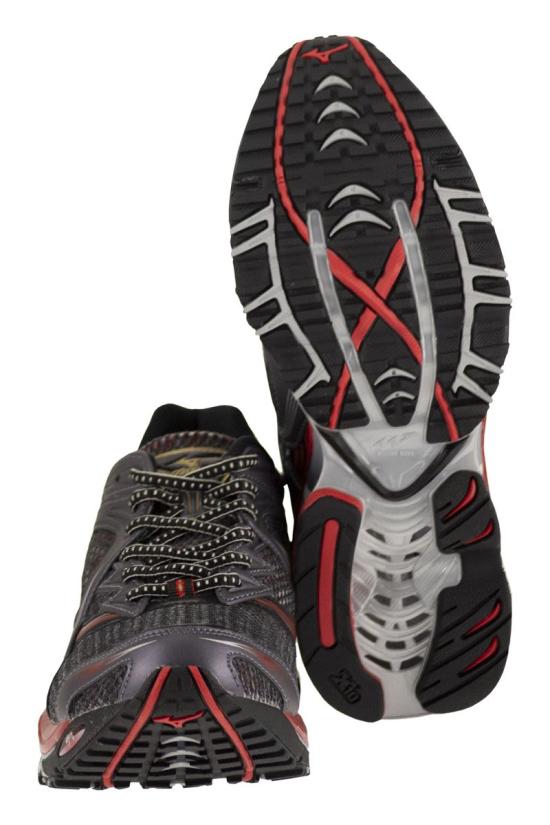 26FW 미즈노 스니커즈 D1GA2651 01 BLACK RED - MIZUNO
