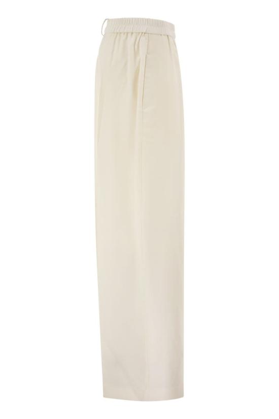26FW 파비아나 필리피 스트레이트 팬츠 PAD226F336M378 25 WHITE - FABIANA FILIPPI