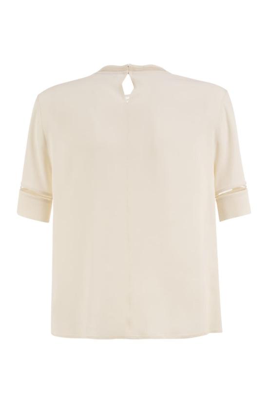 26FW 파비아나 필리피 반팔 티셔츠 TPD226F289L775 0145 BUTTER - FABIANA FILIPPI