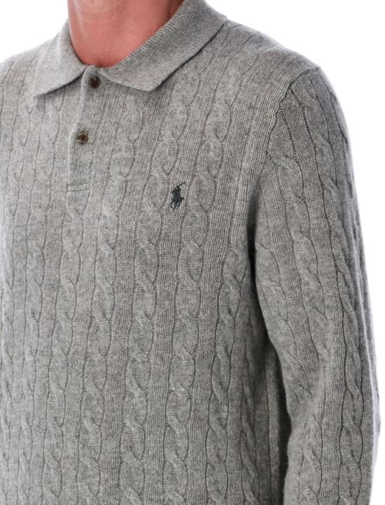 26FW 폴로 랄프로렌 스웨터 710974165 002 GREY - POLO RALPH LAUREN