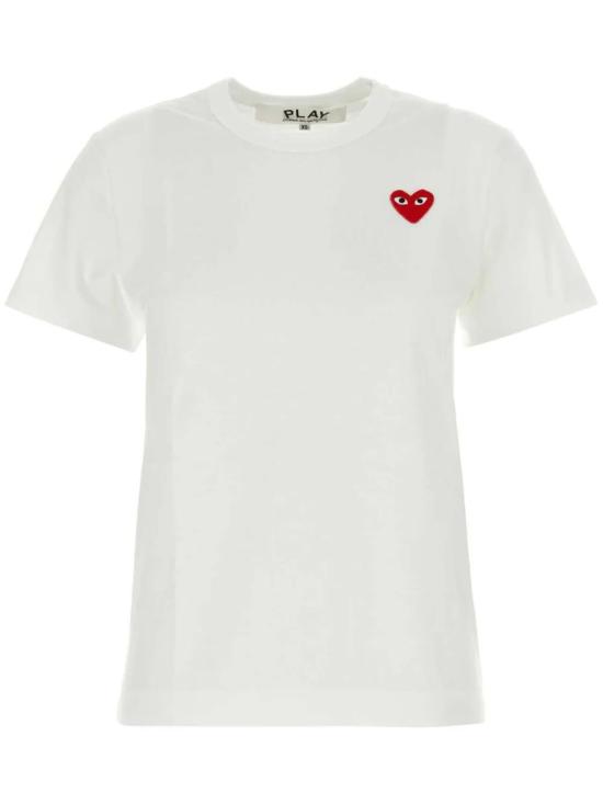 26FW 꼼데가르송 반팔 티셔츠 AXT108051 2 WHITE