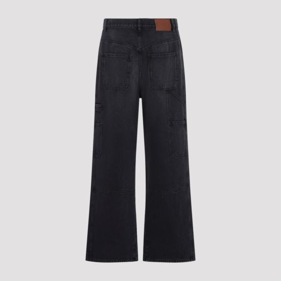 26FW 마르니 스트레이트 팬츠 PUJU0361A0USCZ41 00N99 BLACK - MARNI