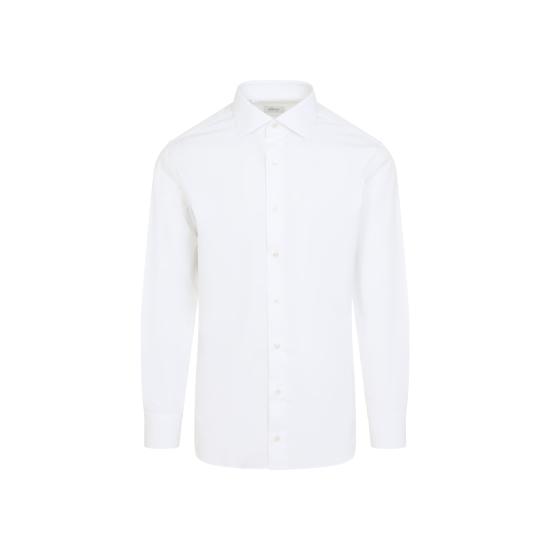 26FW 브리오니 긴팔 셔츠 RCHG0LPC05L 9000 WHITE