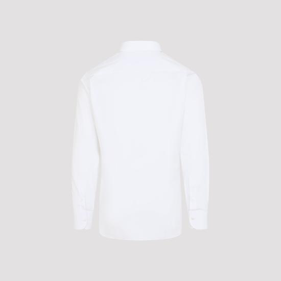 26FW 브리오니 긴팔 셔츠 RCHG0LPC05L 9000 WHITE - BRIONI