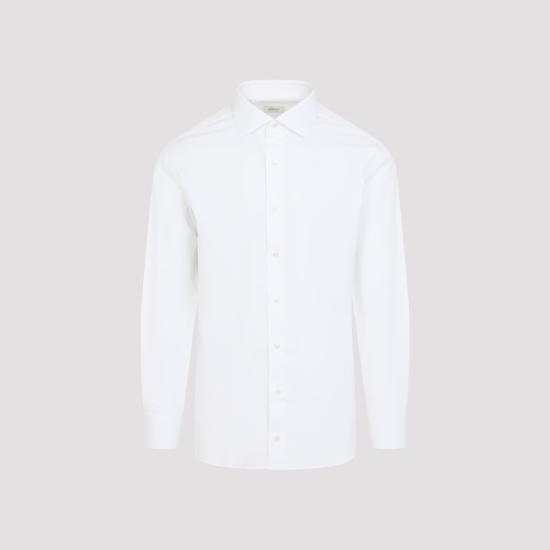 26FW 브리오니 긴팔 셔츠 RCHG0LPC05L 9000 WHITE - BRIONI