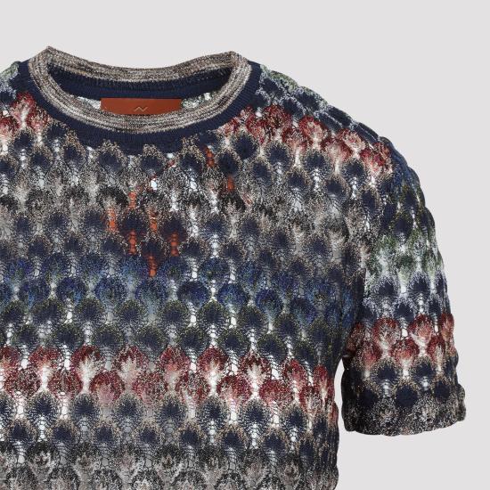 26FW 미소니 스웨터 DS26WN05BR015P SMSPV MULTICOLOUR - MISSONI