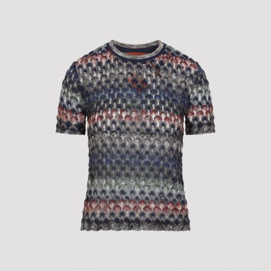 26FW 미소니 스웨터 DS26WN05BR015P SMSPV MULTICOLOUR - MISSONI