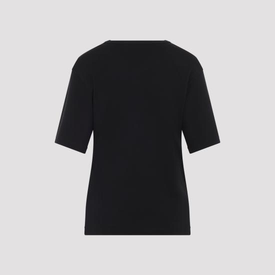 26FW 르메르 저지 티셔츠 TS0002LJ1016 BK999 BLACK - LEMAIRE