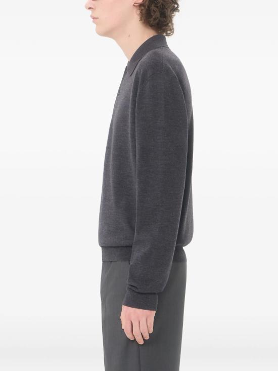 26FW 발렌티노 가라바니 집업 니트 9V3KP04UBH9 081 GREY - VALENTINO GARAVANI