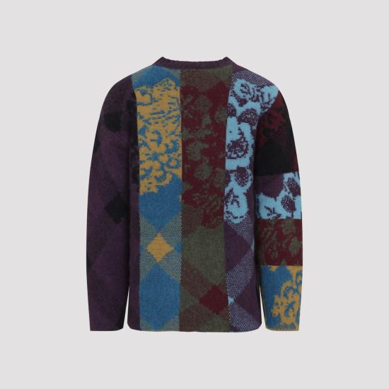 26FW 드리스 반 노튼 스웨터 2620212334740 401 RED - DRIES VAN NOTEN