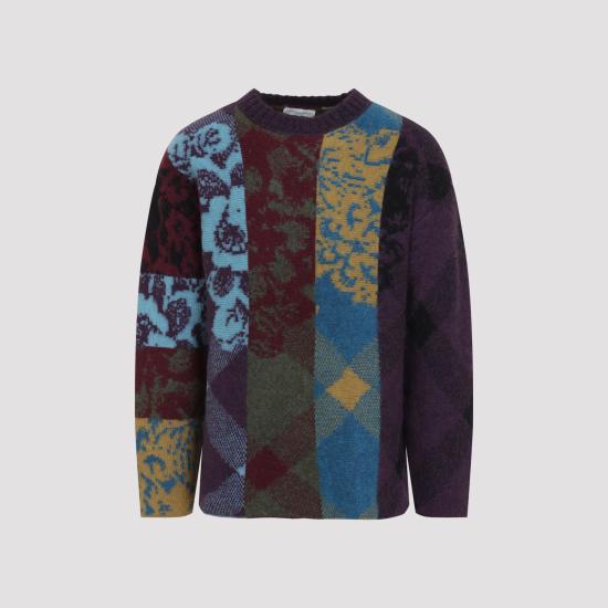 26FW 드리스 반 노튼 스웨터 2620212334740 401 RED - DRIES VAN NOTEN